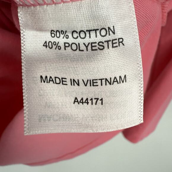 Appleseeds Faux Wrap 3/4 Sleeve Top Blush Pink Women size XL Pullover Tee - Picture 5 of 6